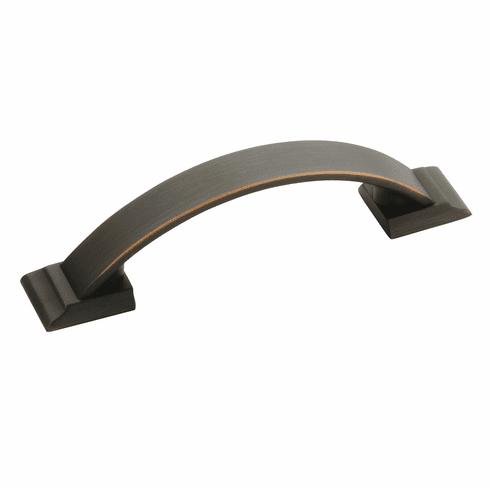 Hafele Handle, Zinc, Amerock Candler Collection, oil-rubbed bronze, (3") 76 mm CTC, Item# 133.50.189, 13350189, 133-50-189