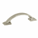 Hafele Handle, Zinc, Amerock Candler Collection, polished nickel, 160 mm CTC, Item# 133.50.192, 13350192, 133-50-192