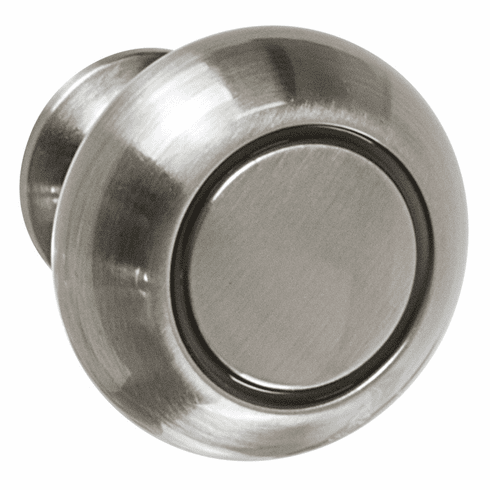 Hafele Knob, Zinc, satin nickel, Item# 133.50.216, 13350216, 133-50-216