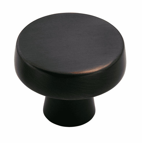 Hafele Knob, Zinc, Amerock Blackrock Collection, oil-rubbed bronze, 44, Item# 133.50.228, 13350228, 133-50-228