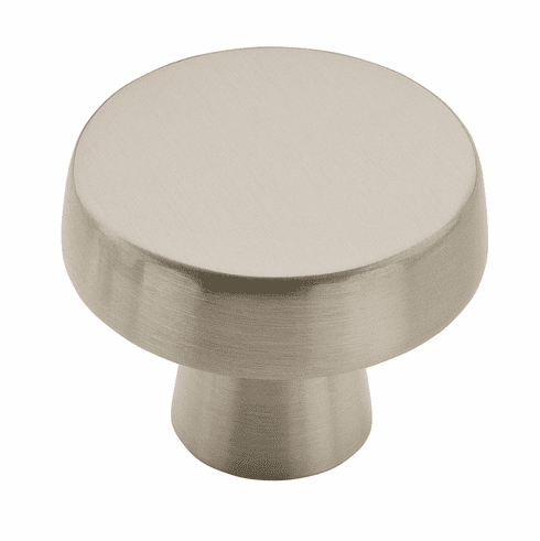 Hafele Knob, Zinc, Amerock Blackrock Collection, satin nickel, 44, Item# 133.50.232, 13350232, 133-50-232