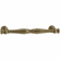 Hafele Handle, Zinc, Amerock Crawford Collection, golden champagne, 128 mm CTC, Item# 133.50.253, 13350253, 133-50-253
