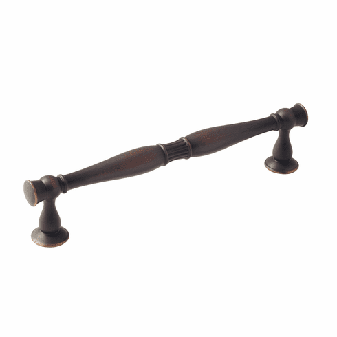 Hafele Handle, Zinc, Amerock Crawford Collection, oil-rubbed bronze, 160 mm CTC, Item# 133.50.257, 13350257, 133-50-257