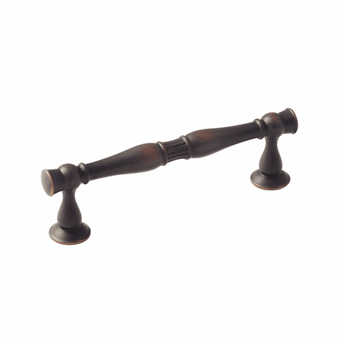 Hafele Handle, Zinc, Amerock Crawford Collection, oil-rubbed bronze, 96 mm CTC, Item# 133.50.258, 13350258, 133-50-258