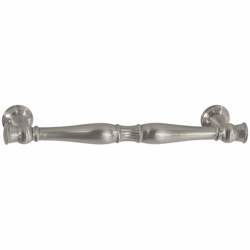 Hafele Handle, Zinc, Amerock Crawford Collection, satin nickel, 128 mm CTC, Item# 133.50.259, 13350259, 133-50-259