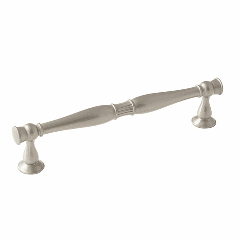 Hafele Handle, Zinc, Amerock Crawford Collection, satin nickel, 160 mm CTC, Item# 133.50.260, 13350260, 133-50-260