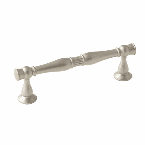 Hafele Handle, Zinc, Amerock Crawford Collection, satin nickel, 96 mm CTC, Item# 133.50.261, 13350261, 133-50-261
