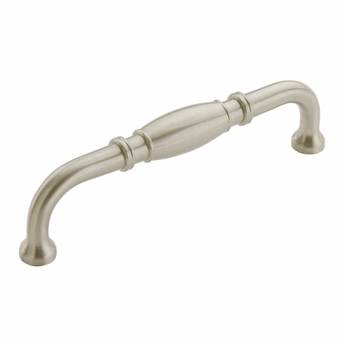 Hafele Handle, Zinc, Amerock Granby Collection, satin nickel, 128 mm CTC, Item# 133.50.290, 13350290, 133-50-290