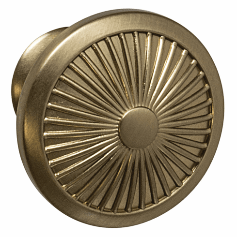 Hafele Knob, Zinc, Amerock Crawford Collection, golden champagne, 35 mm, Item# 133.50.303, 13350303, 133-50-303