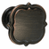 Hafele Knob, Zinc, Amerock Grace Revitalize Collection, oil-rubbed bronze, 35 mm, Item# 133.50.325, 13350325, 133-50-325