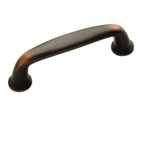 Hafele Handle, Zinc, Amerock Kane Collection, oil-rubbed bronze, 96 mm CTC, Item# 133.50.342, 13350342, 133-50-342