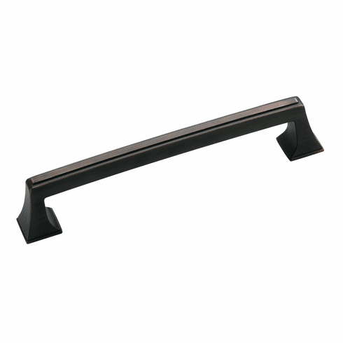 Hafele Handle, Zinc, Amerock Mulholland™ Collection, oil-rubbed bronze, 160 mm CTC, Item# 133.50.347, 13350347, 133-50-347