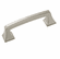 Hafele Handle, Zinc, Amerock Mulholland Collection, satin nickel, 76 mm CTC, Item# 133.50.352, 13350352, 133-50-352