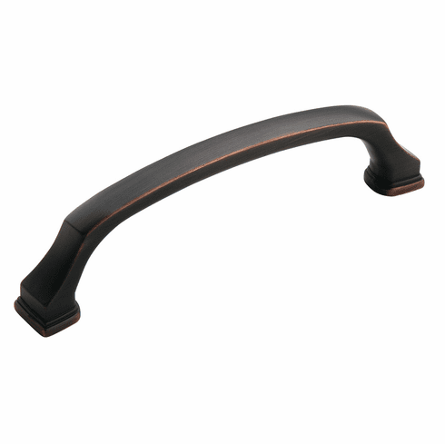 Hafele Handle, Zinc, Amerock Revitalize Collection, oil-rubbed bronze, 128 mm CTC, Item# 133.50.357, 13350357, 133-50-357