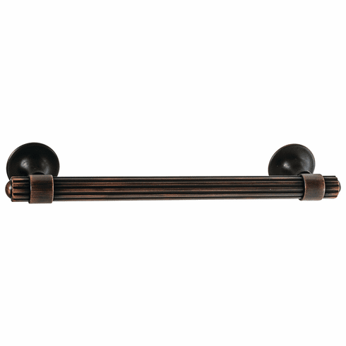 Hafele Handle, Zinc, Amerock Sea Grass Collection, oil-rubbed bronze, 128 mm CTC, Item# 133.50.376, 13350376, 133-50-376