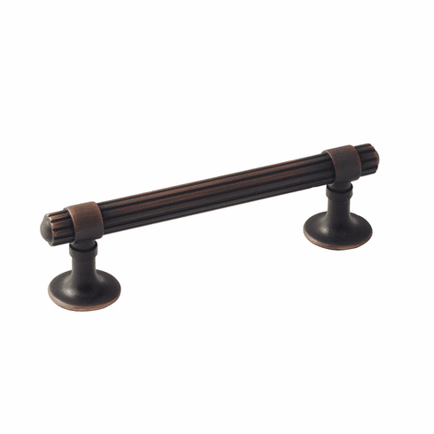 Hafele Handle, Zinc, Amerock Sea Grass Collection, oil-rubbed bronze, 96mm CTC, Item# 133.50.378, 13350378, 133-50-378