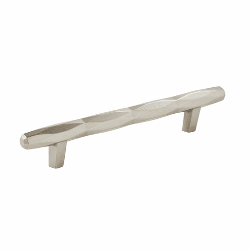 Hafele Handle, Zinc, Amerock St. Vincent Collection, satin nickel, 128 mm CTC, Item# 133.50.391, 13350391, 133-50-391