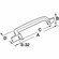 Hafele Handle, Zinc, Amerock Westerly™ Collection, satin nickel, 128 mm CTC, Item# 133.50.606, 13350606, 133-50-606