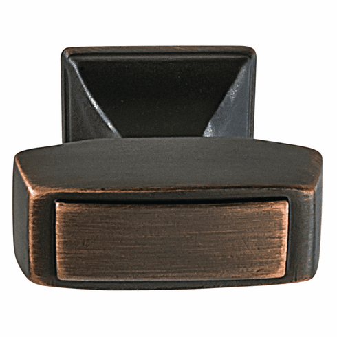 Hafele Knob, Zinc, Amerock Mulholland™ Collection, oil-rubbed bronze, 32 x 21 mm, Item# 133.50.611, 13350611, 133-50-611