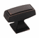 Hafele Knob, Zinc, Amerock Mulholland Collection, oil-rubbed bronze, 38 x 21 mm, Item# 133.50.612, 13350612, 133-50-612