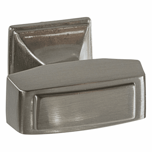 Hafele Knob, Zinc, Amerock Mulholland™ Collection, satin nickel, 32 x 30 mm, Item# 133.50.613, 13350613, 133-50-613