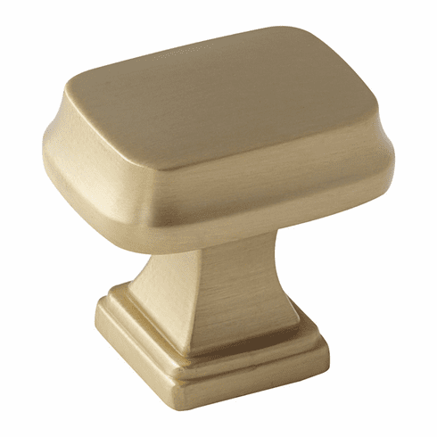 Hafele Knob, Zinc, Amerock Revitalize Collection, gold champagne, Item# 133.50.626, 13350626, 133-50-626