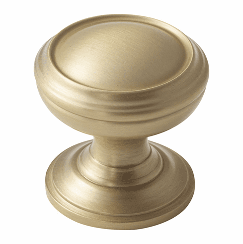 Hafele Knob, Zinc, Amerock Revitalize Collection, gold champagne, Item# 133.50.627, 13350627, 133-50-627