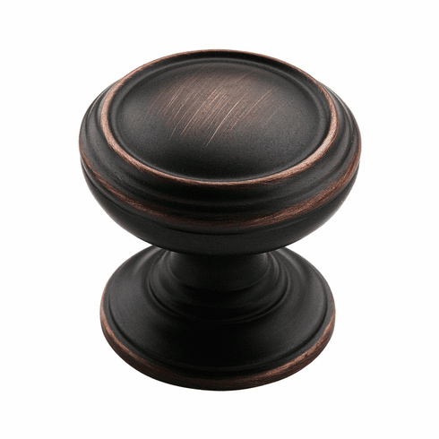 Hafele Knob, Zinc, Amerock Revitalize Collection, oil-rubbed bronze, Item# 133.50.629, 13350629, 133-50-629