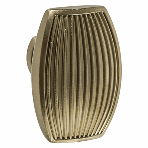 Hafele Knob, Zinc, Amerock Sea Grass Collection, golden champagne, 38 x 25 mm, Item# 133.50.633, 13350633, 133-50-633