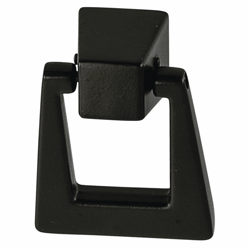 Hafele Pendant Handle, Zinc, Amerock Blackrock Collection, black bronzed, Item# 133.50.652, 13350652, 133-50-652