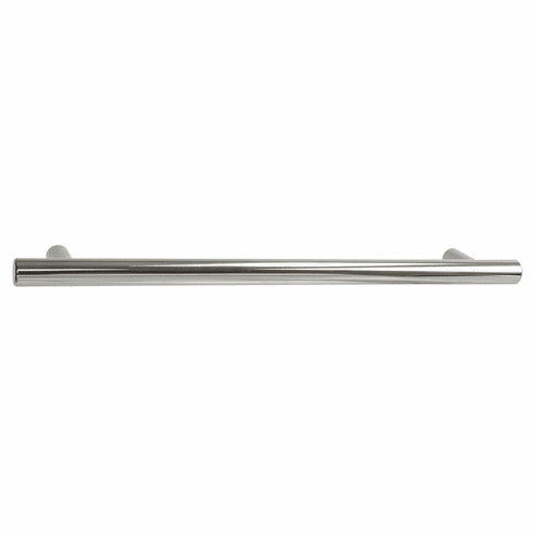 Hafele Handle, Steel, Amerock Collection, polished nickel, 12" CTC, Item# 133.50.656, 13350656, 133-50-656