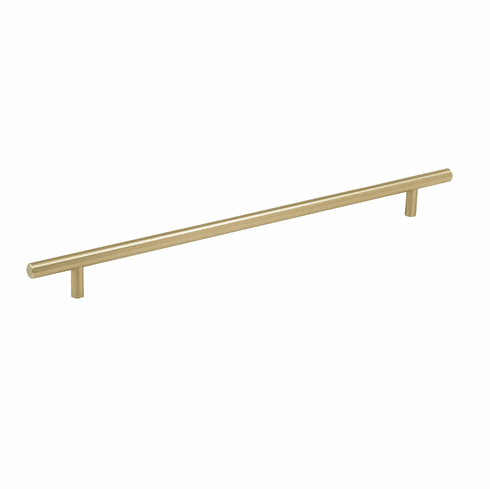 Hafele Handle, Steel, Amerock Collection, gold champagne, 320 mm CTC, Item# 133.50.660, 13350660, 133-50-660