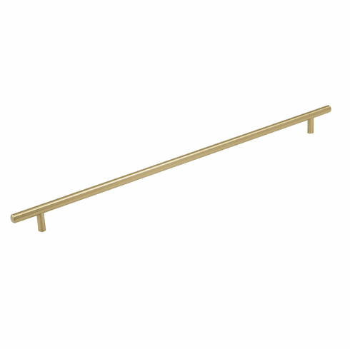 Hafele Handle, Steel, Amerock Collection, gold champagne, 480 mm CTC, Item# 133.50.661, 13350661, 133-50-661