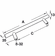 Hafele Handle, Steel, Amerock Collection, gold champagne, 480 mm CTC, Item# 133.50.661, 13350661, 133-50-661