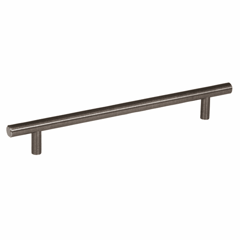 Hafele Handle, Steel, Amerock Collection, gunmetal, 192 mm CTC, Item# 133.50.665, 13350665, 133-50-665