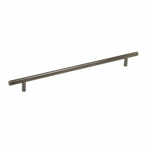 Hafele Handle, Steel, Amerock Collection, gunmetal, 320 mm CTC, Item# 133.50.667, 13350667, 133-50-667