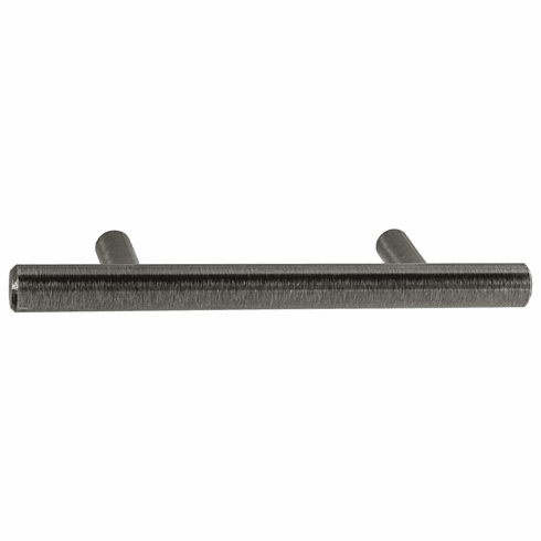 Hafele Handle, Steel, Amerock Collection, gunmetal, (3") 76 mm CTC, Item# 133.50.669, 13350669, 133-50-669