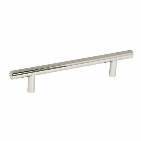 Hafele Handle, Steel, Amerock Collection, polished nickel, 128 mm CTC, Item# 133.50.671, 13350671, 133-50-671