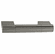 Hafele Handle, Zinc & Stainless Steel, Amerock Kontur Collection, (3") 76 mm CTC, Item# 133.50.705, 13350705, 133-50-705