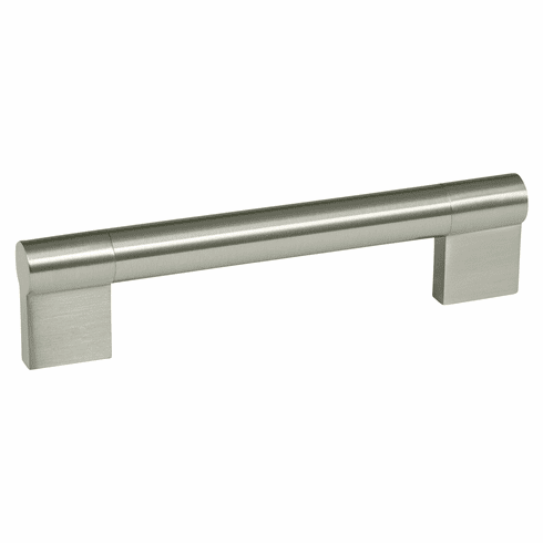 Hafele Handle, Zinc & Stainless Steel, Amerock Kontur Collection, 96 mm CTC, Item# 133.50.706, 13350706, 133-50-706