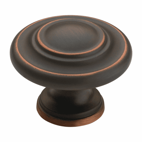 Hafele KNOB INSPIRATIONS ZN ORB 8-32 44MM C/R, Item# 133.50.842, 13350842, 133-50-842