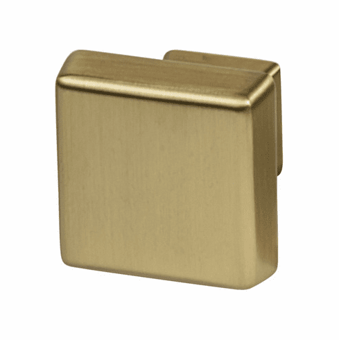 Hafele Knob, Zinc, Amerock Blackrock Collection, gold champagne, 30 x 30 mm, Item# 133.53.058, 13353058, 133-53-058