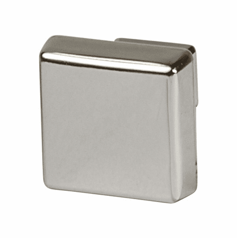 Hafele Knob, Zinc, Amerock Blackrock Collection, polished nickel, 38 x 38 mm, Item# 133.53.070, 13353070, 133-53-070