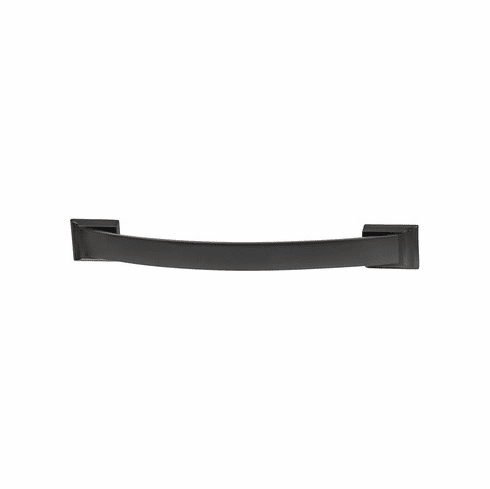 Hafele Handle, Zinc, Amerock Candler Collection, black bronzed, 128 mm CTC, Item# 133.53.081, 13353081, 133-53-081