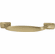 Hafele Handle, Zinc, Highland Ridge Collection, gold champagne, 96 mm CTC, Item# 133.53.154, 13353154, 133-53-154