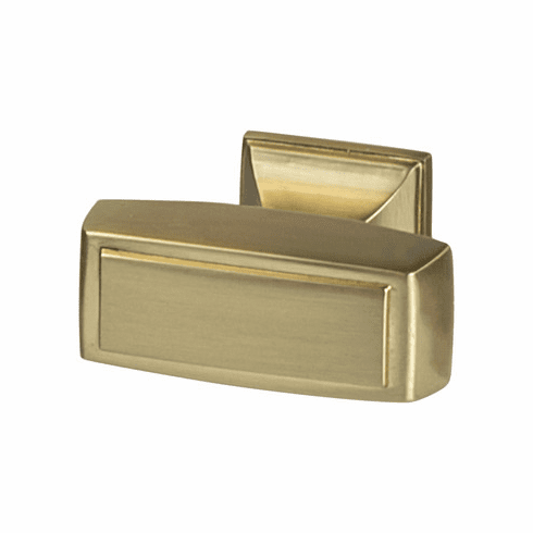 Hafele Knob, Zinc, Amerock Mulholland Collection, gold champagne, 38 x 21 mm, Item# 133.53.188, 13353188, 133-53-188