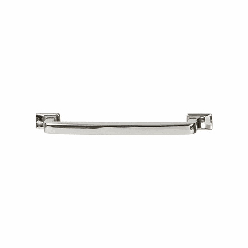 Hafele Handle, Zinc, Amerock Westerly™ Collection, polished nickel, 128 mm CTC, Item# 133.53.225, 13353225, 133-53-225