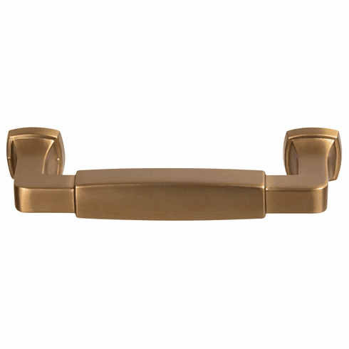 Hafele Handle, Zinc, Stature Collection, Champagne bronze, 128 mm CTC, Item# 133.53.335, 13353335, 133-53-335