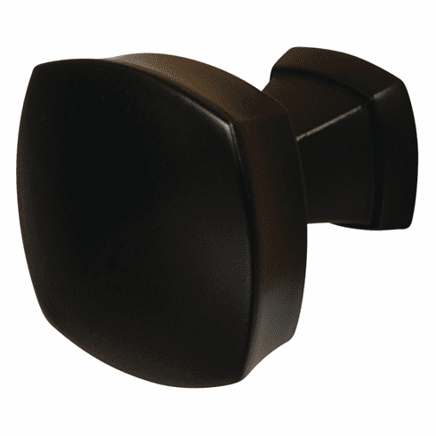 Hafele Knob, Zinc, Stature Collection, Matt black, Item# 133.53.355, 13353355, 133-53-355