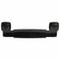 Hafele Handle, Zinc, Stature Collection, Matt black, 128 mm CTC, Item# 133.53.395, 13353395, 133-53-395